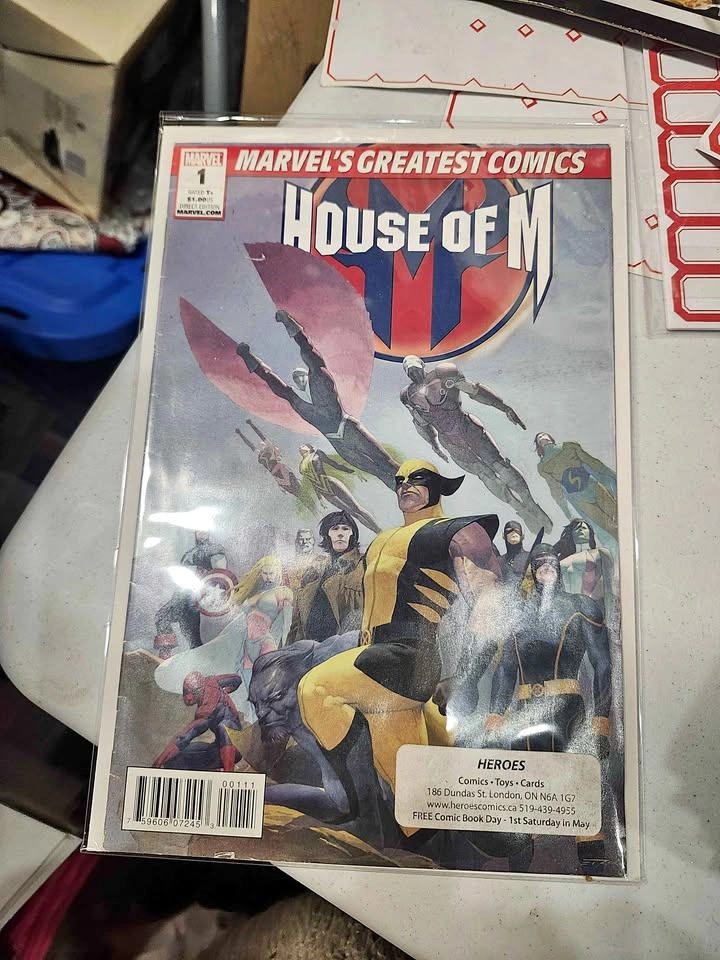 Marvel House of M Comic