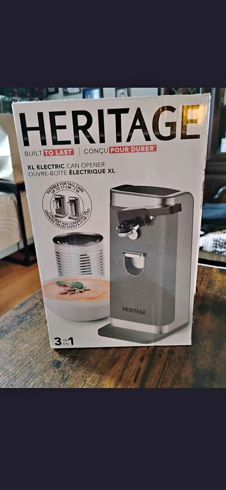 Heritage XL Electric Can Opener