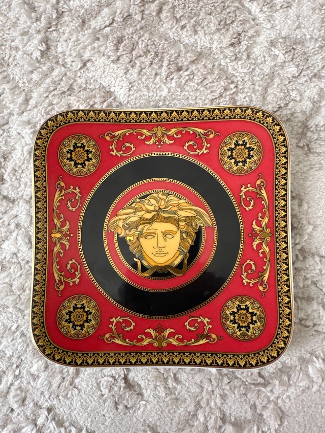 Versace by Rosenthal "Medusa Red" Square Plate/Tray - photo 2