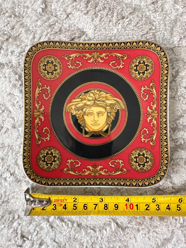 Versace by Rosenthal "Medusa Red" Square Plate/Tray - photo 5