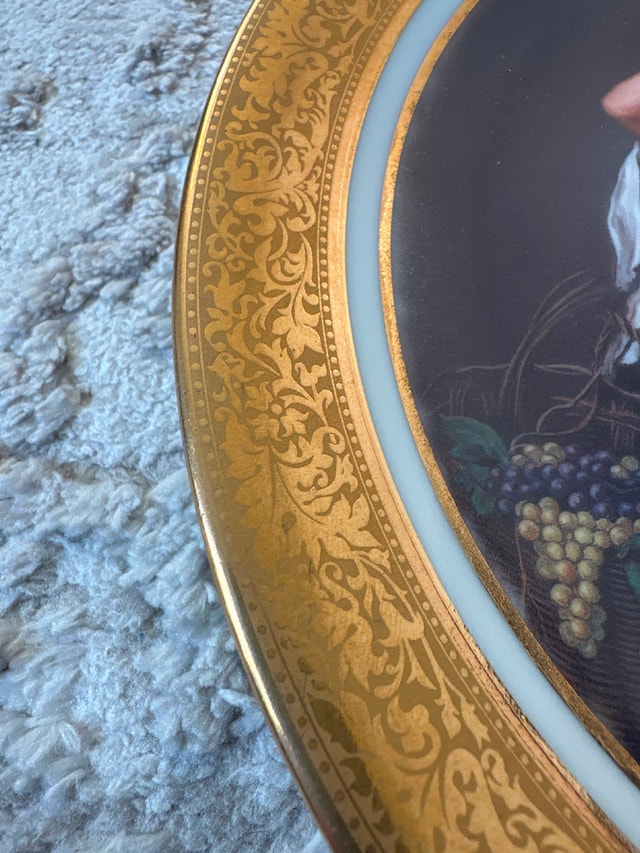Limoges T. Limoges by MABA Porcelain Collector Plate - photo 3