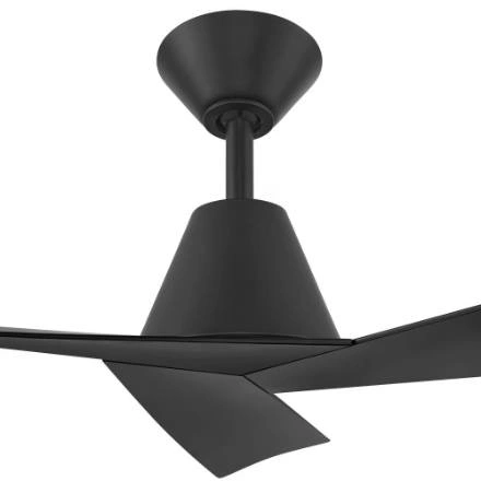 Easton 52-inch Indoor/Covered Outdoor Matte Black Ceiling Fan w/ - photo 3