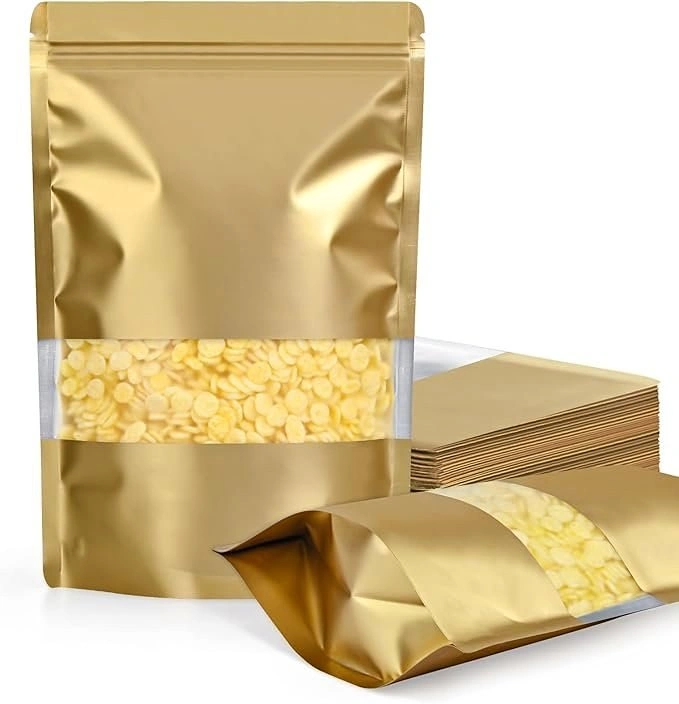 High-quality resealable Mylar bags (100 pcs per pack)