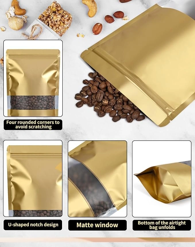 High-quality resealable Mylar bags (100 pcs per pack) - photo 5
