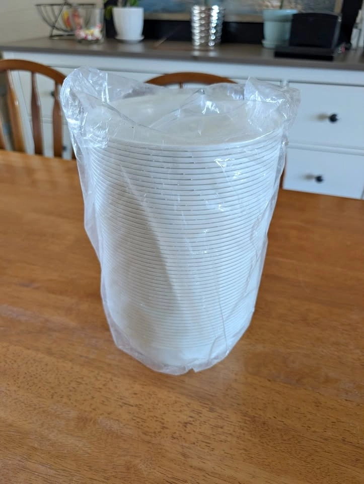 32 oz Recyclable Plastic Bowls – Pack of 50