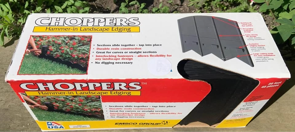 Choppers Hammer-In Landscape Edging 20ft. (40-Piece Set) - photo 2