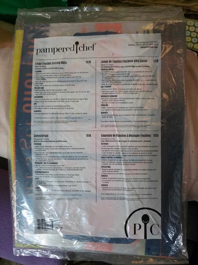 Pampered Chef Cutting Mats