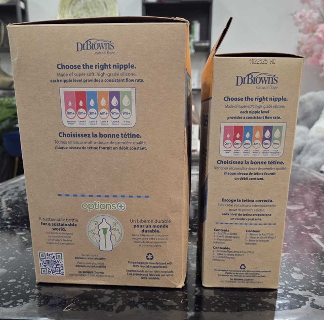 Dr. Brown's Natural Flo Anti-Colic Options+ Wide-Neck Glass Baby - photo 2