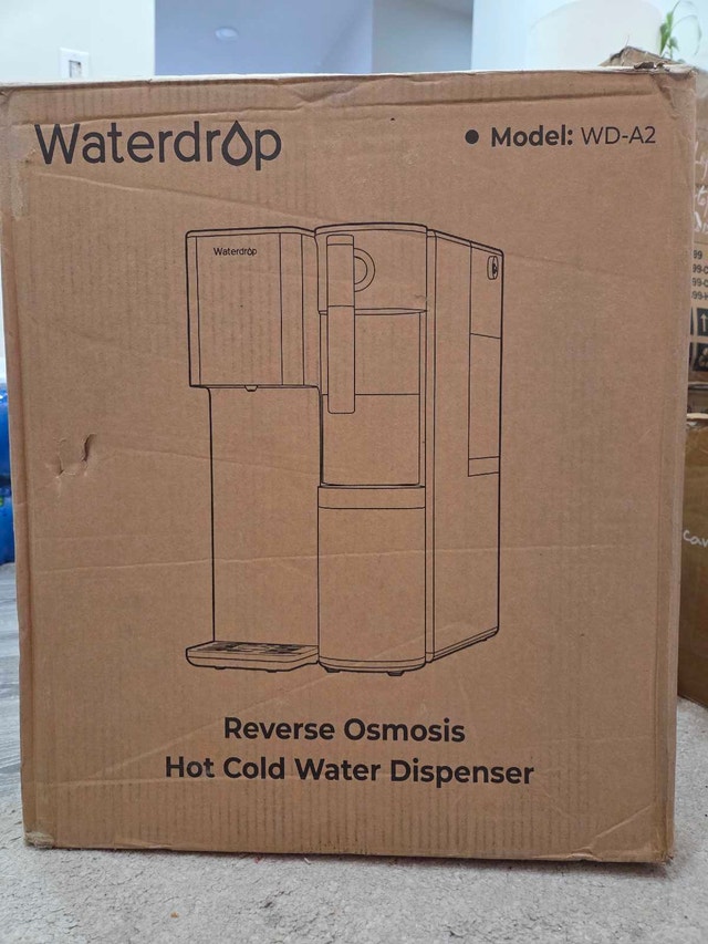 Waterdrop WD-A2 Countertop RO Hot/Cold Dispenser - NEW - photo 3