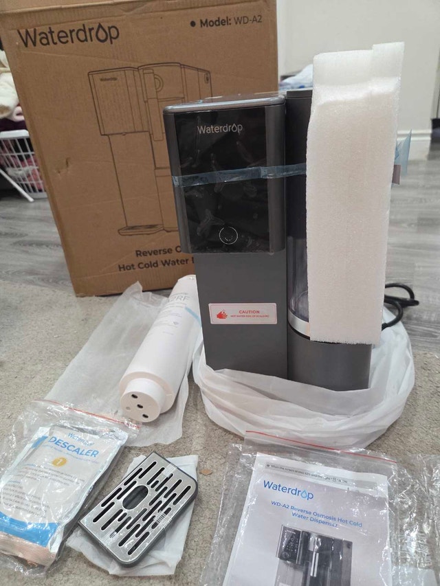 Waterdrop WD-A2 Countertop RO Hot/Cold Dispenser - NEW - photo 4