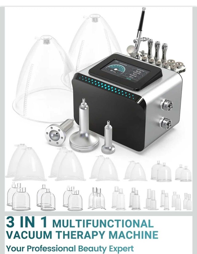 3 in 1 Vacuum Therapy Machine - Professional Beauty