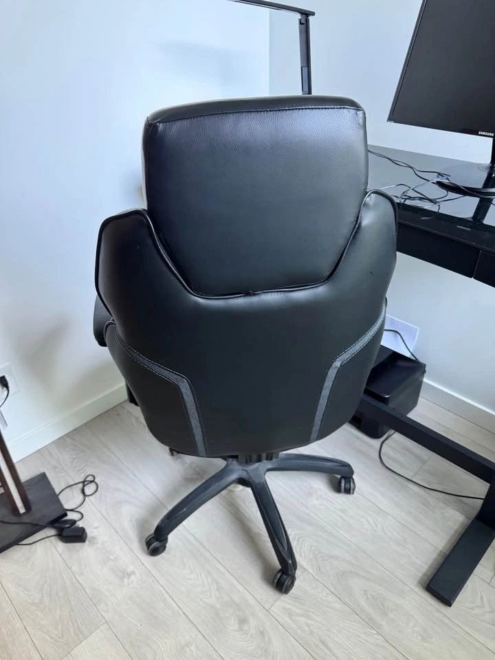 Black and Gray Gaming Chair - photo 2