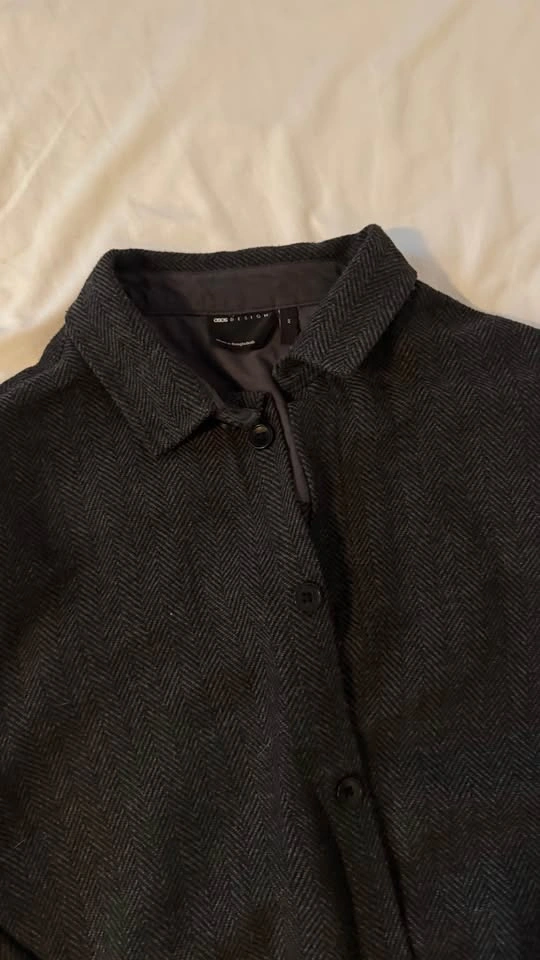 ASOS design grey shirt jacket - photo 2