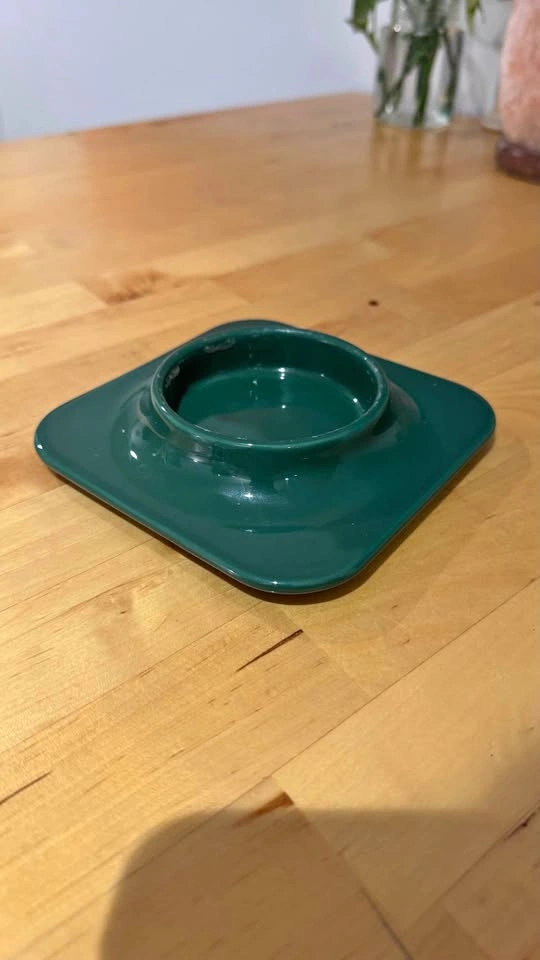 Gustaf Westman X Ikea Dark Green VINTERFINT Pillar Candle Holder