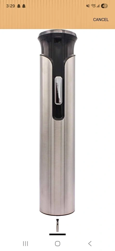 Houdini Electric Corkscrew Black/Stainless