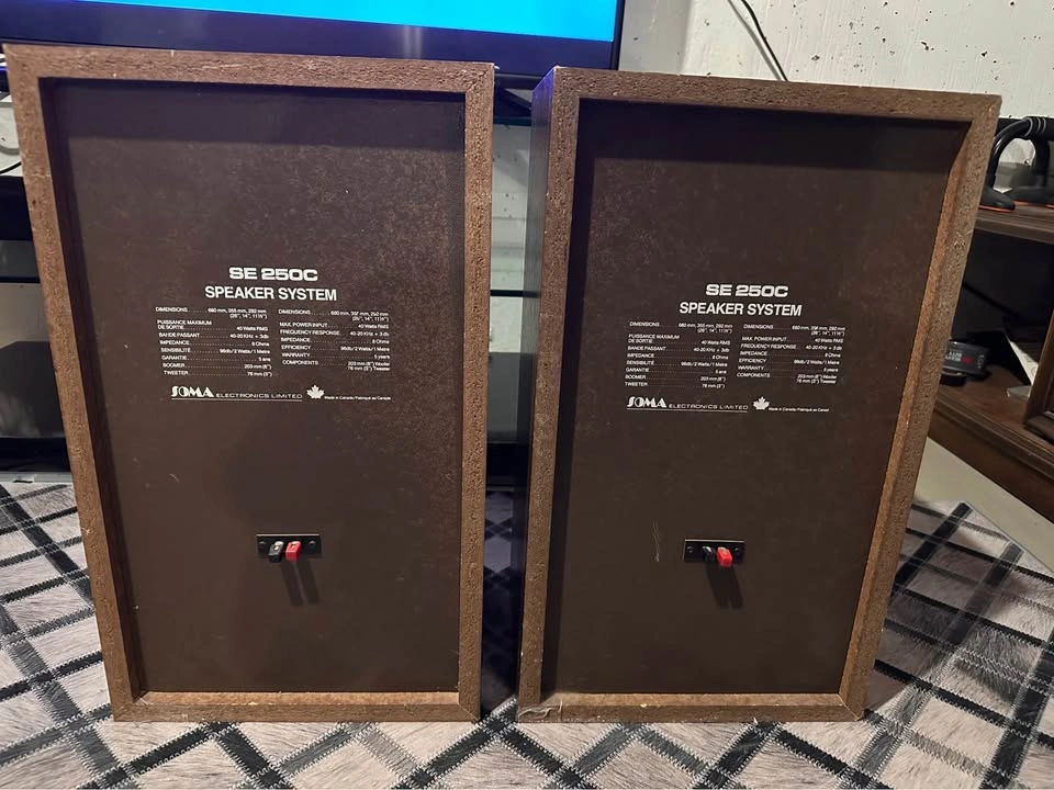 Vintage JOMA SE 250C Speaker System – Pair - photo 2
