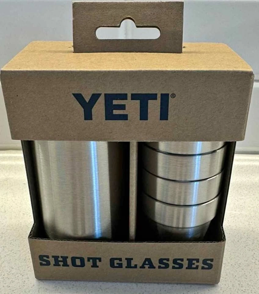 New! YETI Shot Glasses & Carrying Case