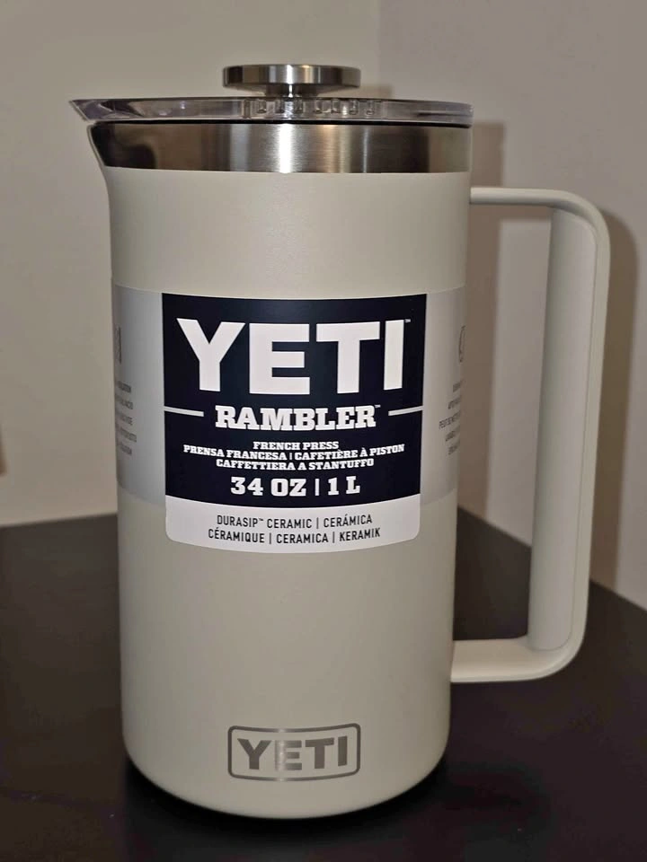 New! YETI Rambler French Press 34oz