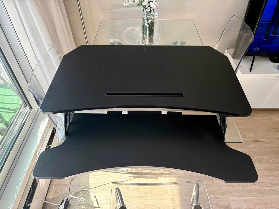 Electric Standing Desk Converter - Excellent Condition - photo 2