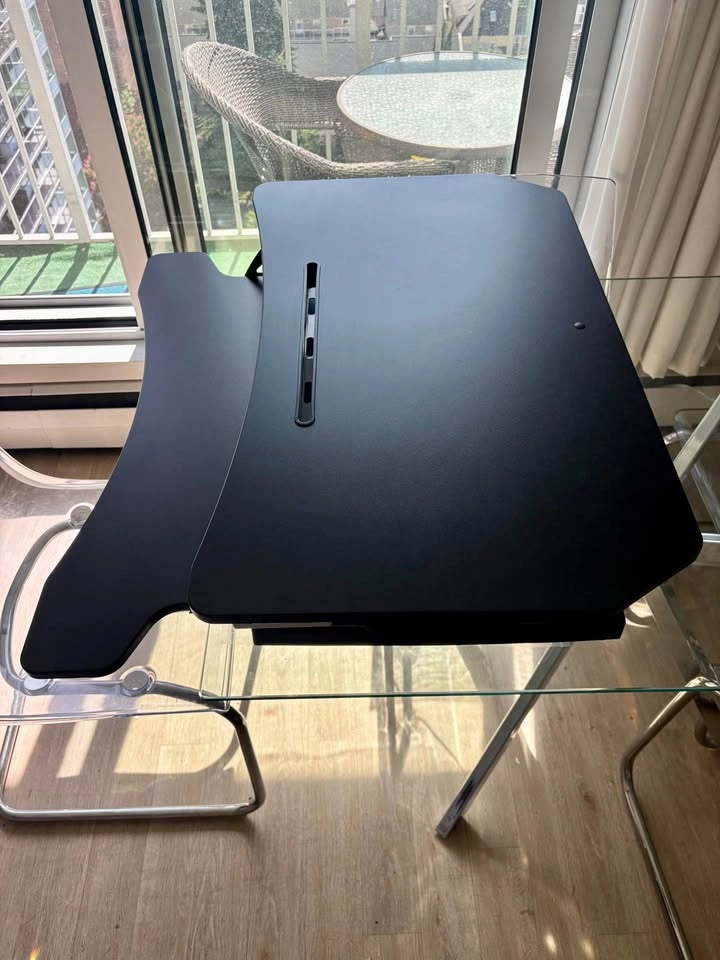 Electric Standing Desk Converter - Excellent Condition - photo 3