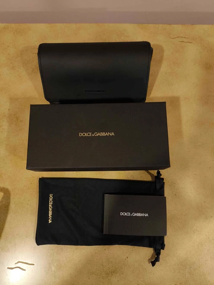 NEW Dolce & Gabbana Sunglasses DG 6134 - Transparent Blue/Black - photo 5