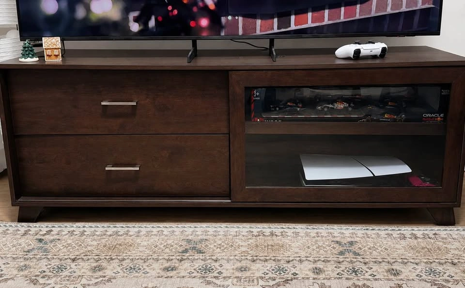 Modern TV Table & Media Console (~70")