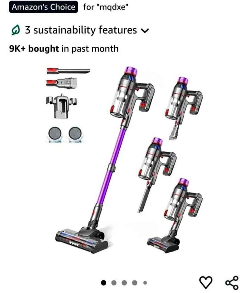 Cordless Stick Vacuum Cleaner