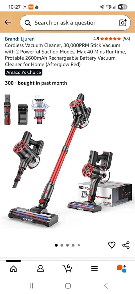 Brand new vacuum cleaner