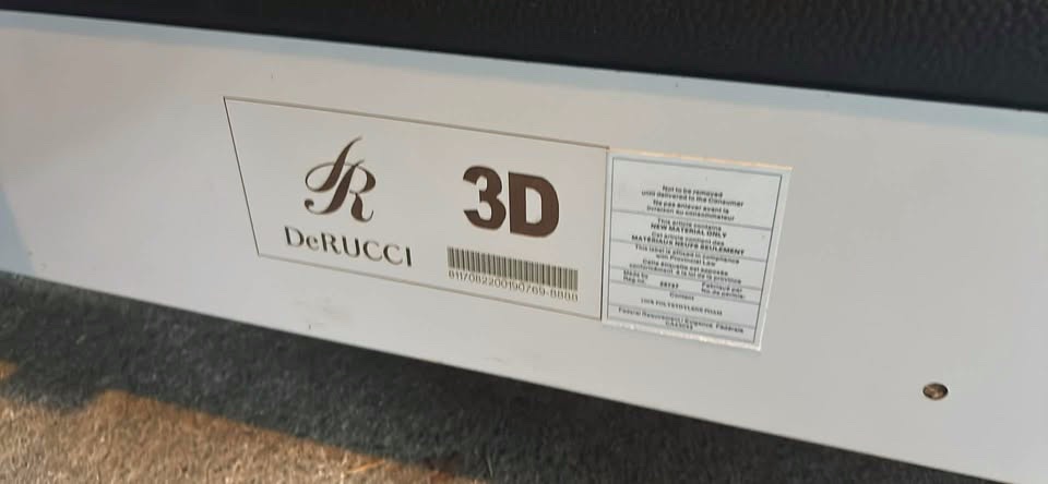 Black Leather Designer Platform Bed Frame by DeRucci - photo 3