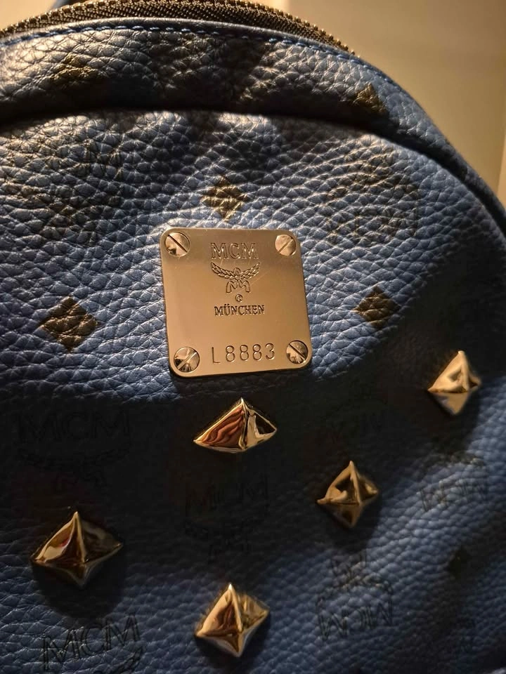 MCM Studded Backpack - photo 2