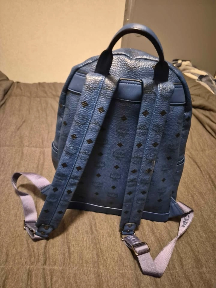 MCM Studded Backpack - photo 3