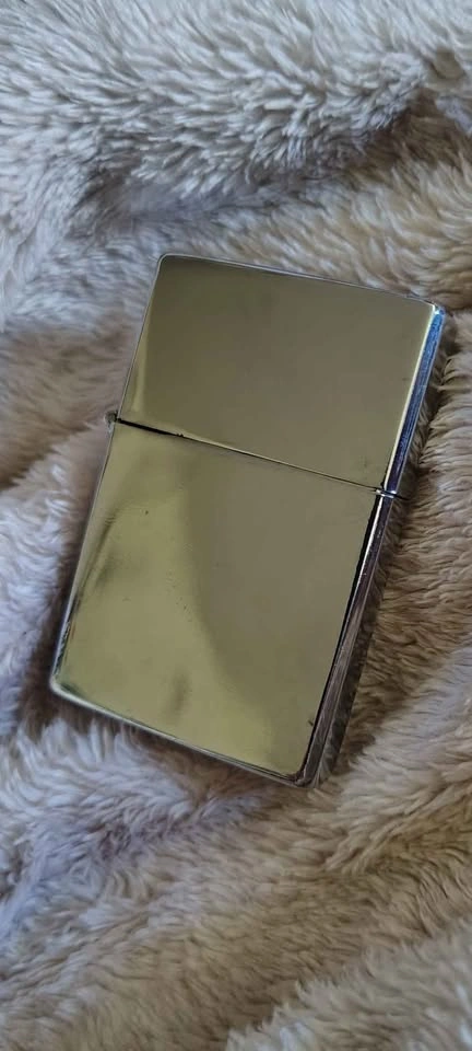 Vintage Chrome Windproof Flip Top Lighter - photo 2