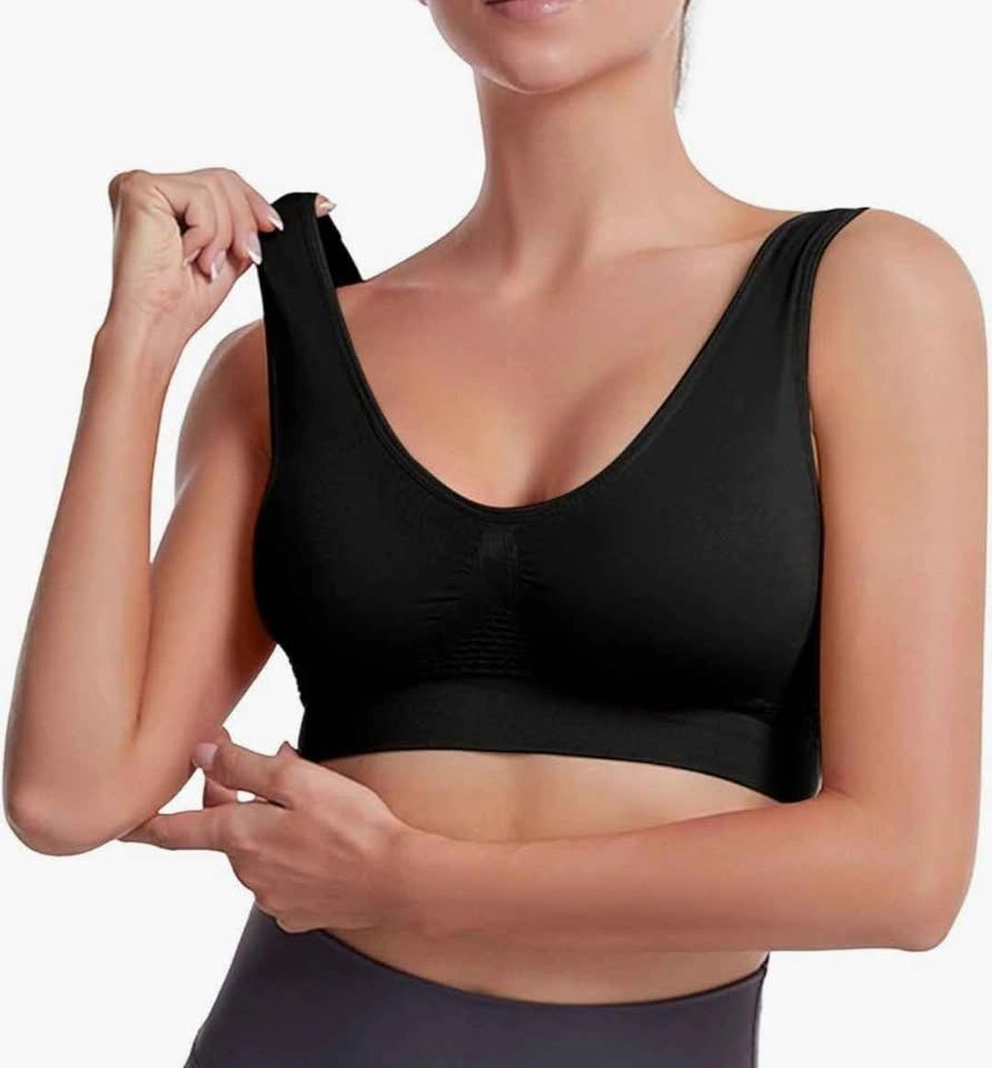 NEW Sports Bras (2 Black, 1 Watermelon) - Size 4x - photo 2