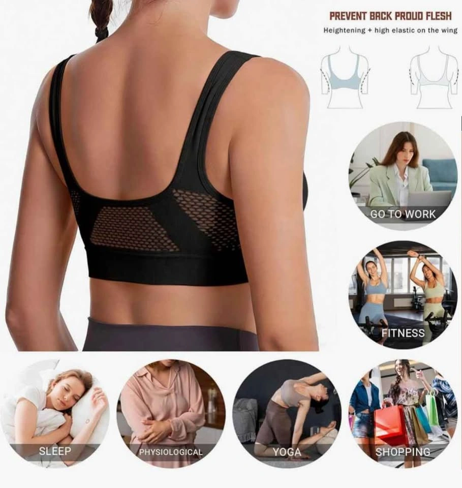 NEW Sports Bras (2 Black, 1 Watermelon) - Size 4x - photo 4