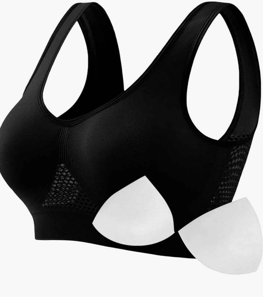 NEW Sports Bras (2 Black, 1 Watermelon) - Size 4x - photo 5
