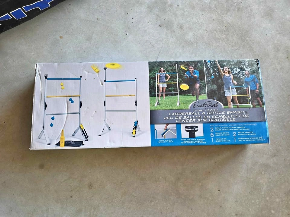 EastPoint Sports 2-in-1 Ladderball & Bottle Smash