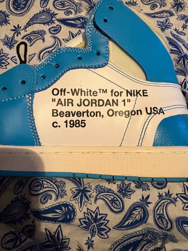 Jordan 1 Off-White - photo 3