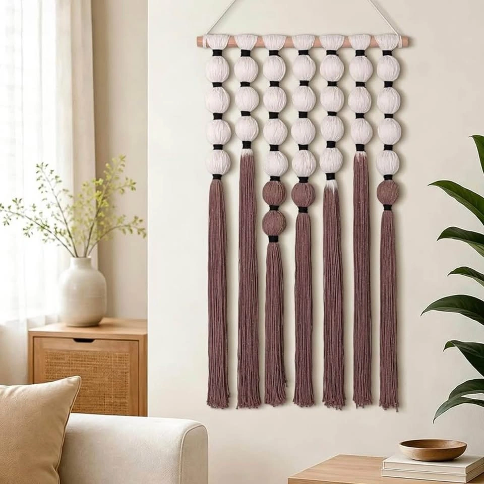 Macrame Wall Hanging Tapestry Decoration - photo 3