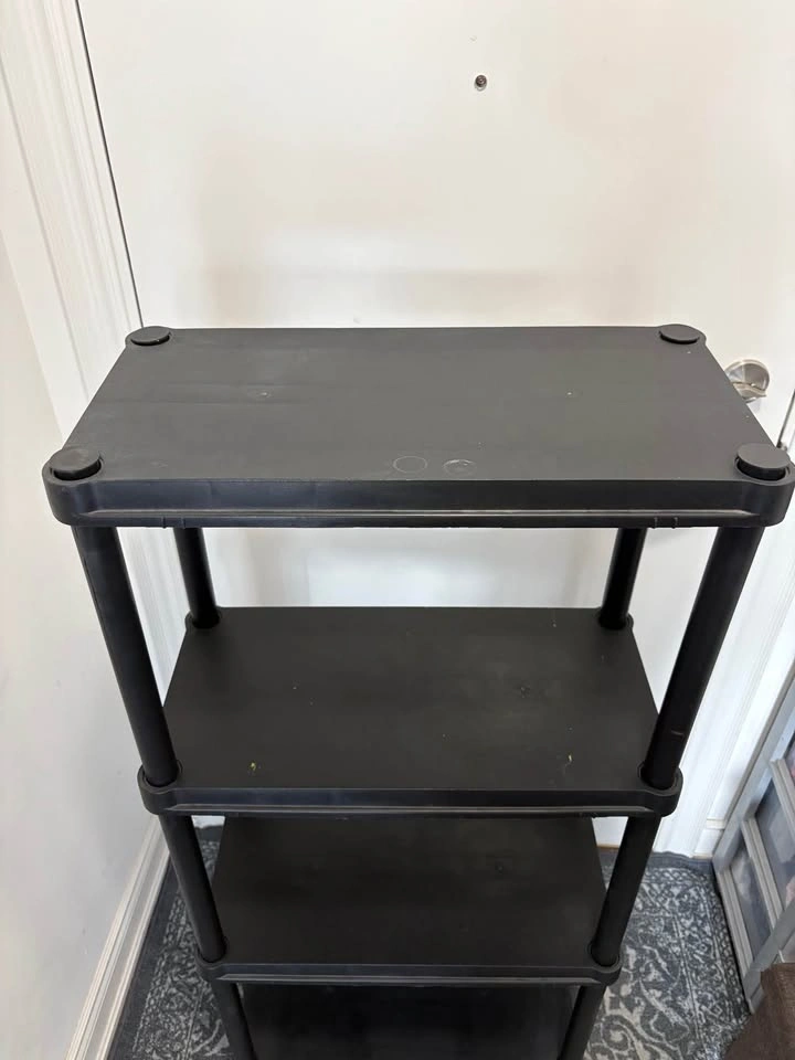 Ramtuff 4 Level Plastic Shelving Stand 12''x24'' - 6 pcs - photo 2