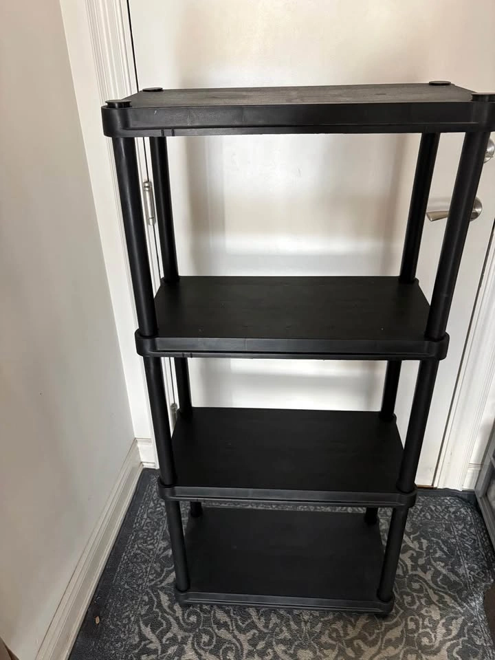 Ramtuff 4 Level Plastic Shelving Stand 12''x24'' - 6 pcs - photo 3
