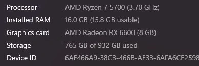 Gaming PC | rx6600 | ryzen 7 5700 - photo 2