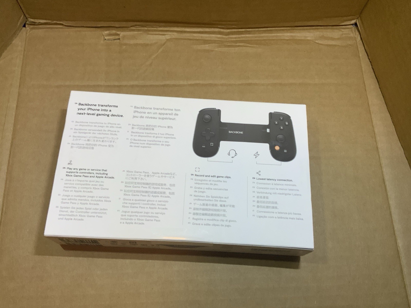 BACKBONE One Gen 2 Mobile Gaming Controller - Black (Lightning) - photo 5