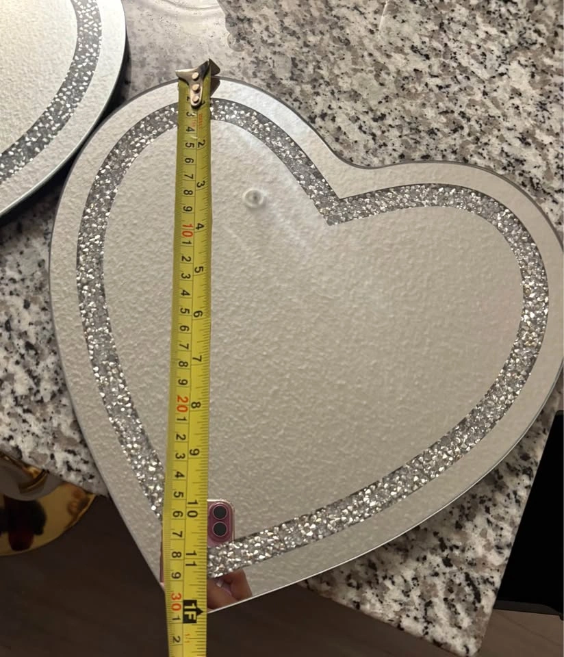 Two heart shape mirror - photo 3