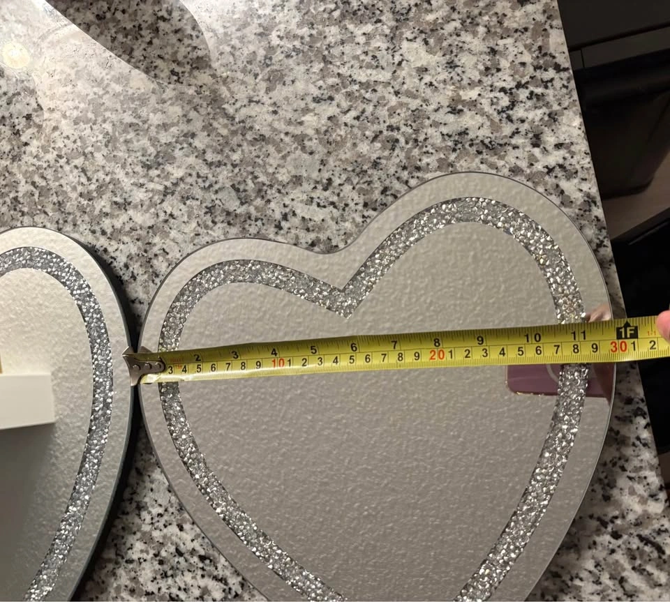 Two heart shape mirror - photo 4