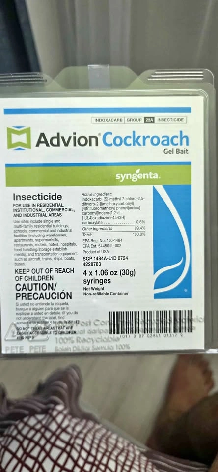 Advion Gel Cockroach Gel Bait