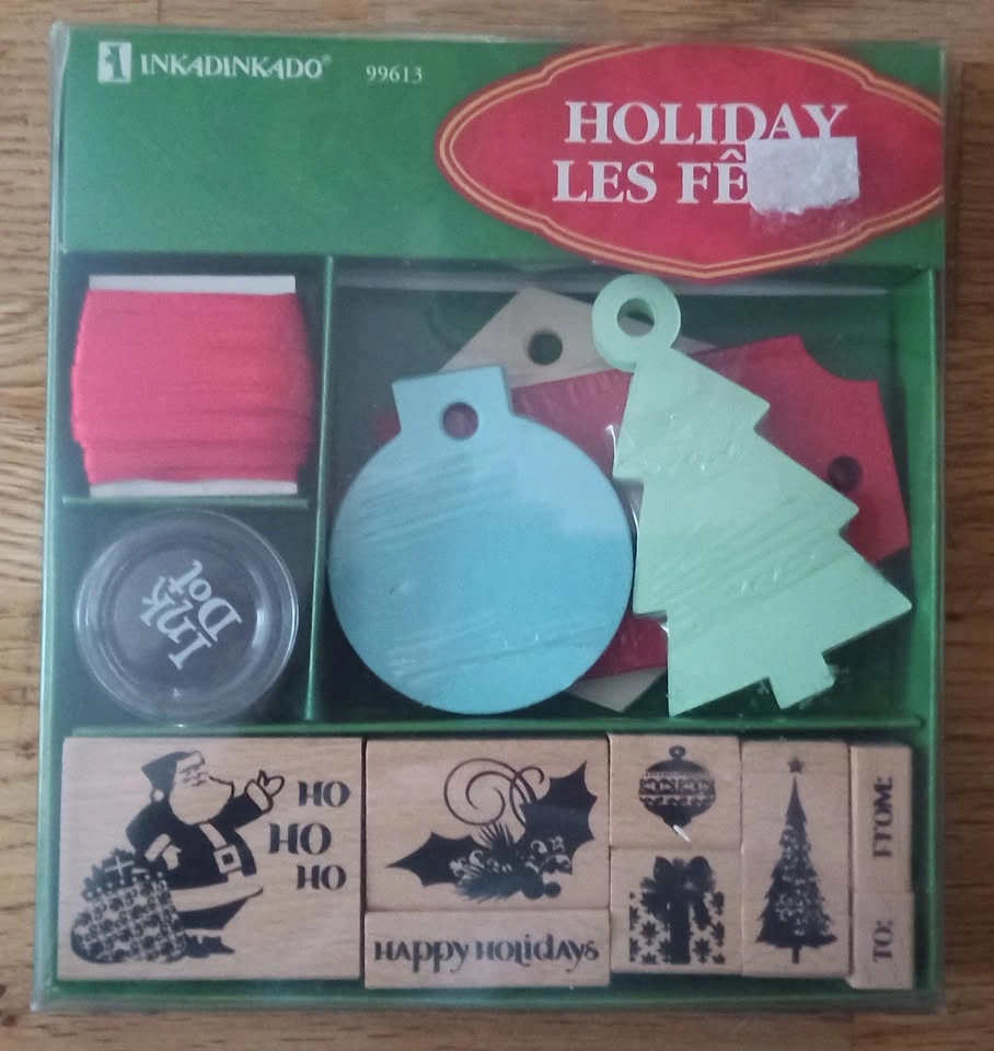 Christmas Tag Making Kit