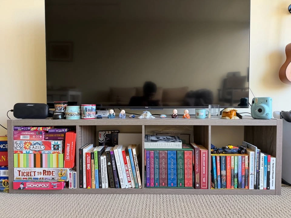 4-Cube Vertical Organizer - Brightroom (Black Oak) - photo 2