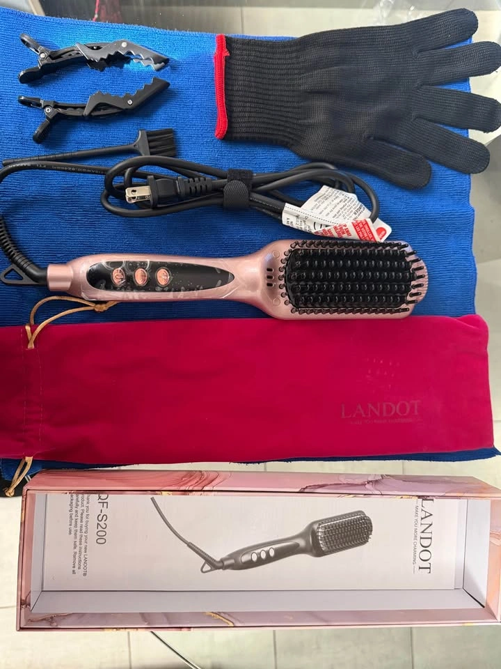 Brand new LANDOT DF-S200 Hair Straightening Brush - photo 2
