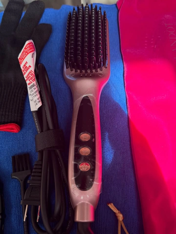 Brand new LANDOT DF-S200 Hair Straightening Brush - photo 3