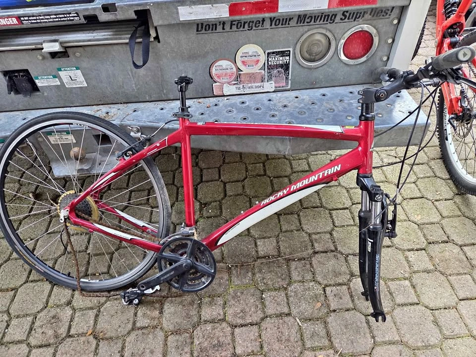 Rocky Mountain Whistler 10 Bike Frame and Parts